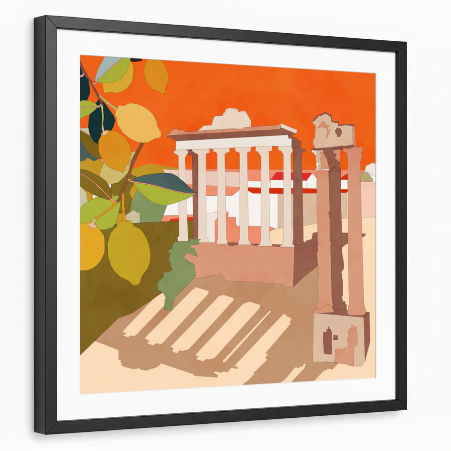 framed-print-black-white-border