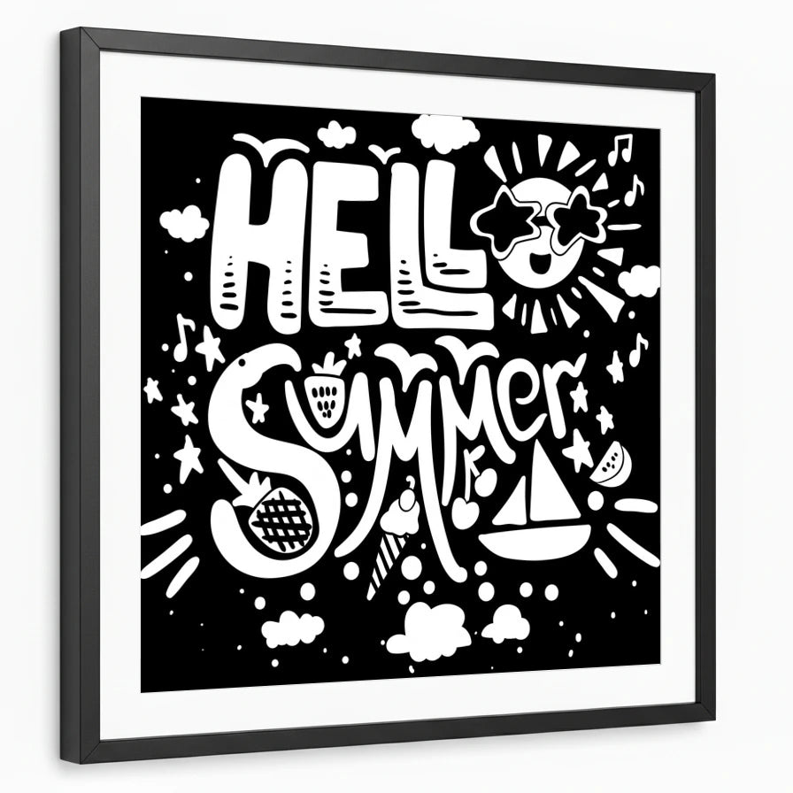 framed-print-black-white-border