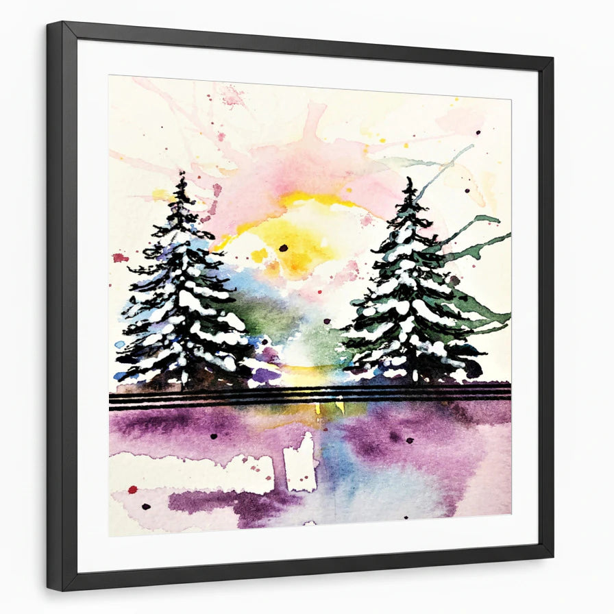 framed-print-black-white-border