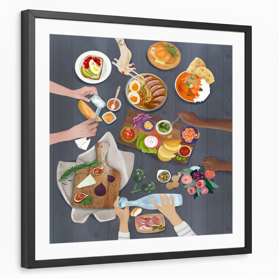 framed-print-black-white-border