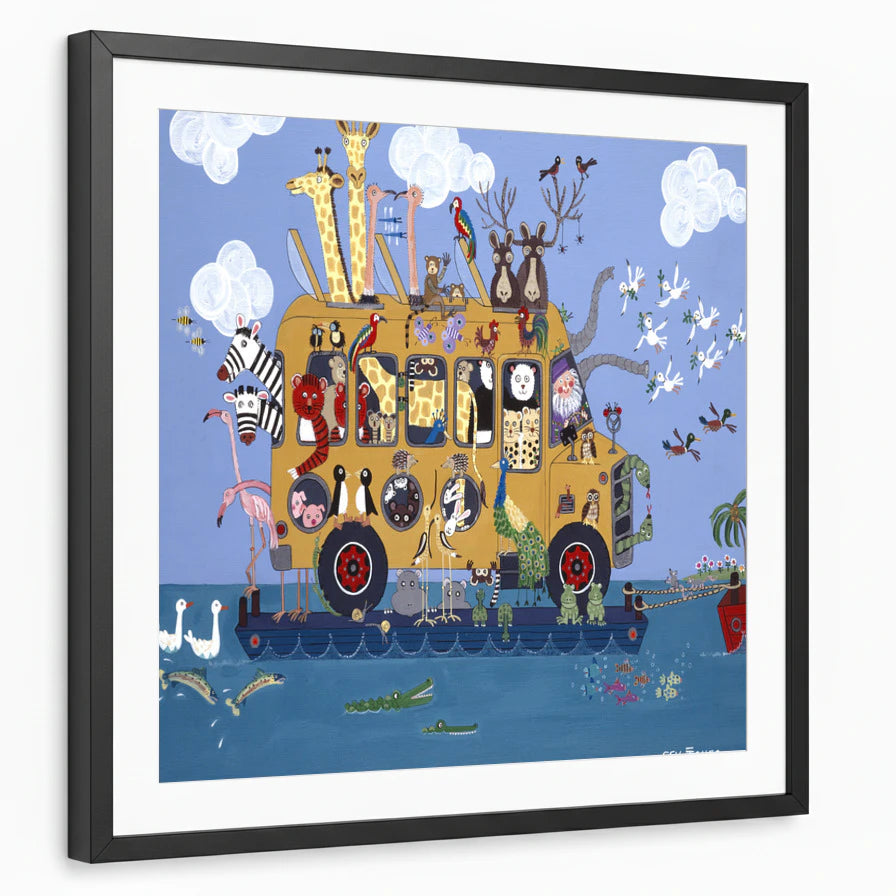 framed-print-black-white-border