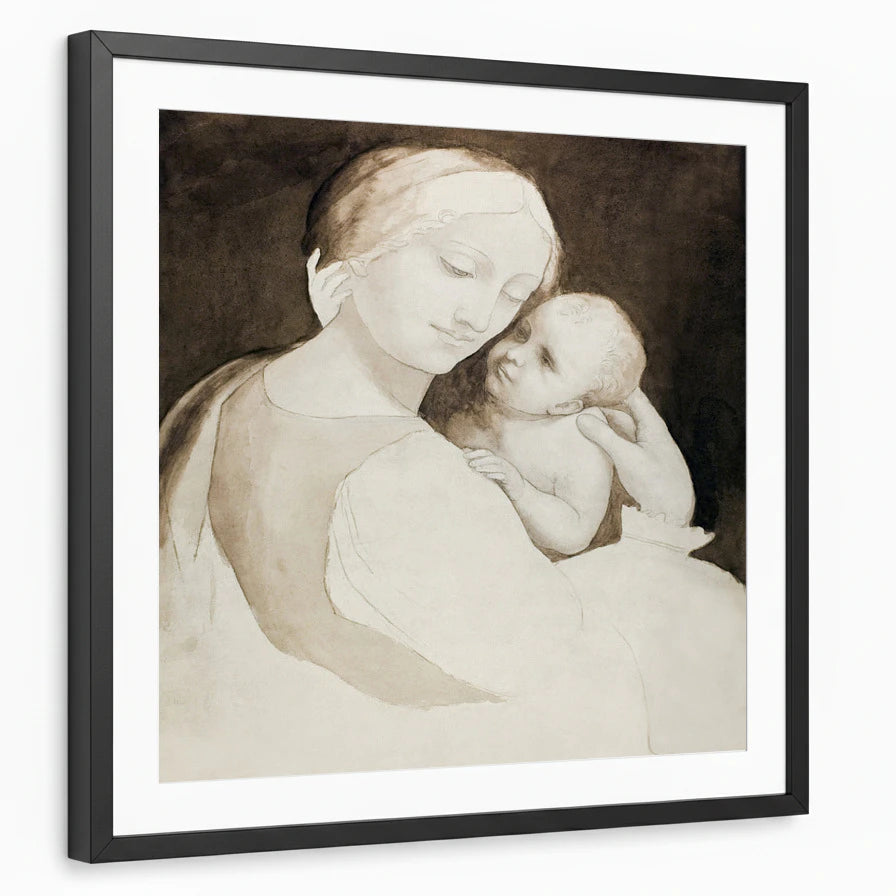 framed-print-black-white-border