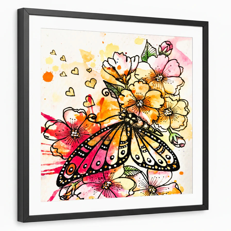 framed-print-black-white-border