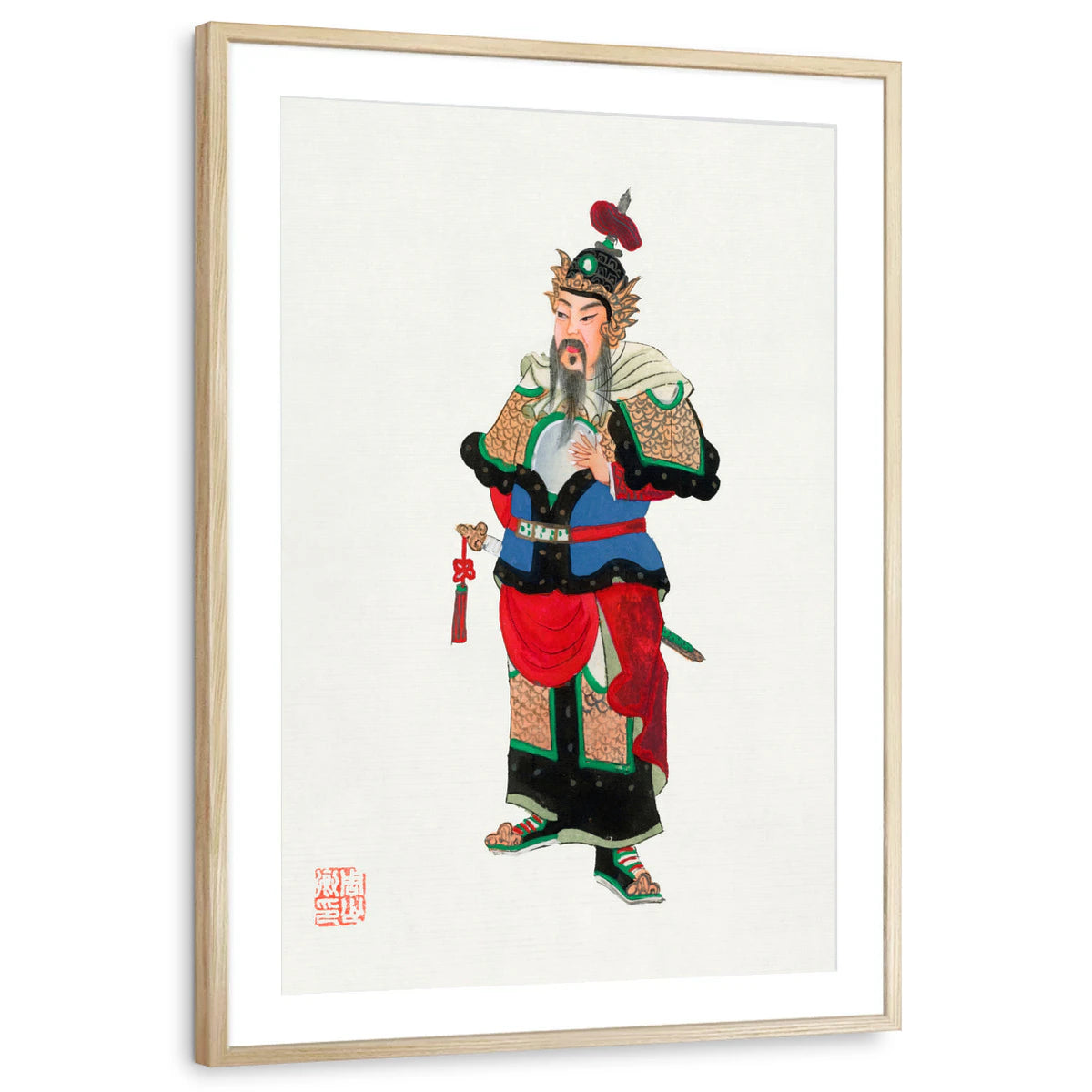 framed-print-natural-wood-matted