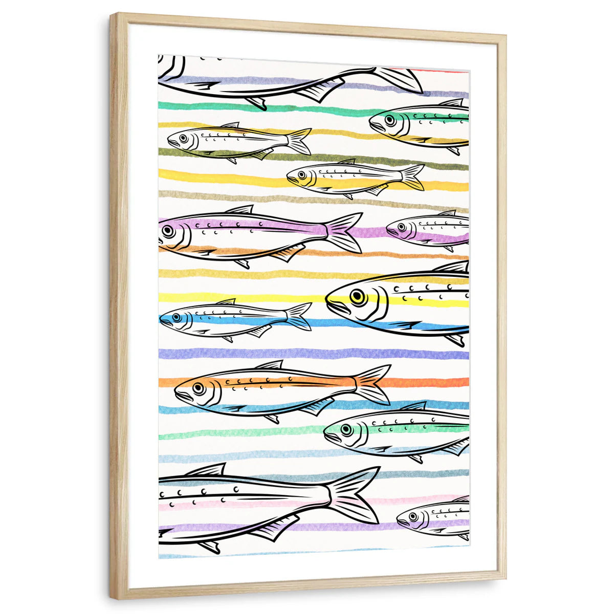 framed-print-natural-wood-matted