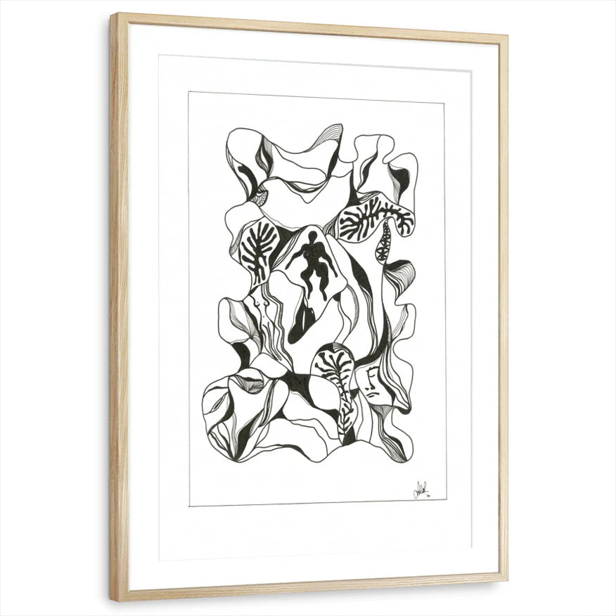 framed-print-natural-wood-matted