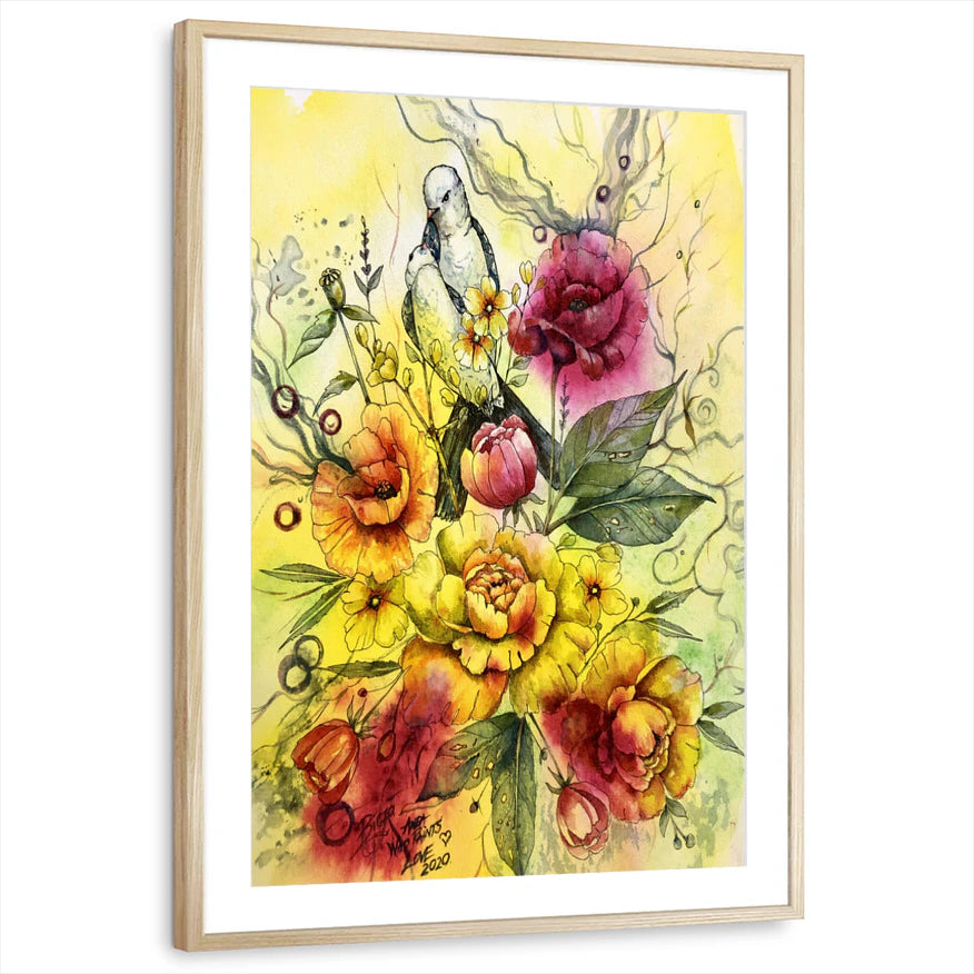 framed-print-natural-wood-matted