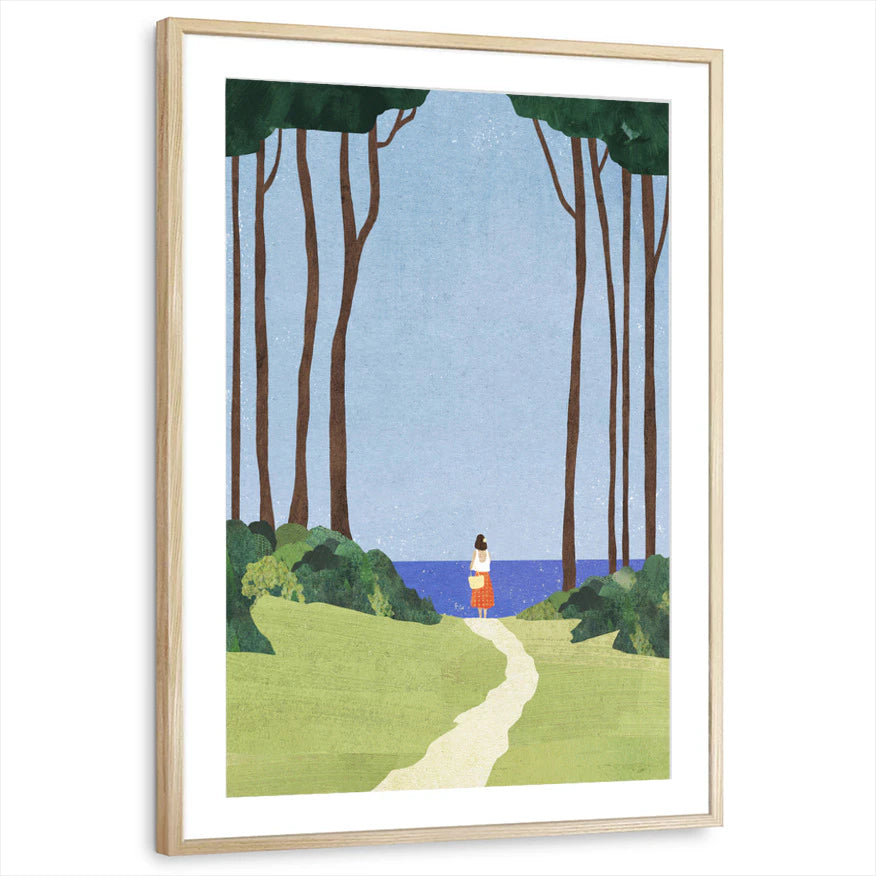 framed-print-natural-wood-matted