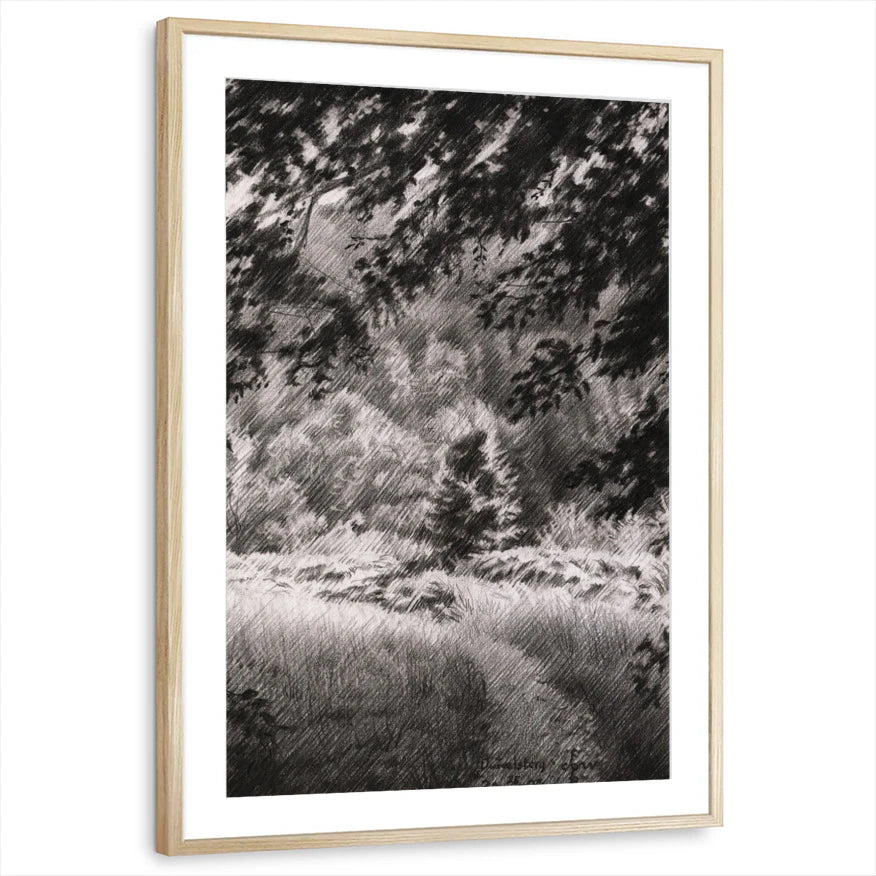 framed-print-natural-wood-matted
