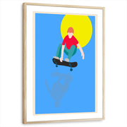 framed-print-natural-wood-matted