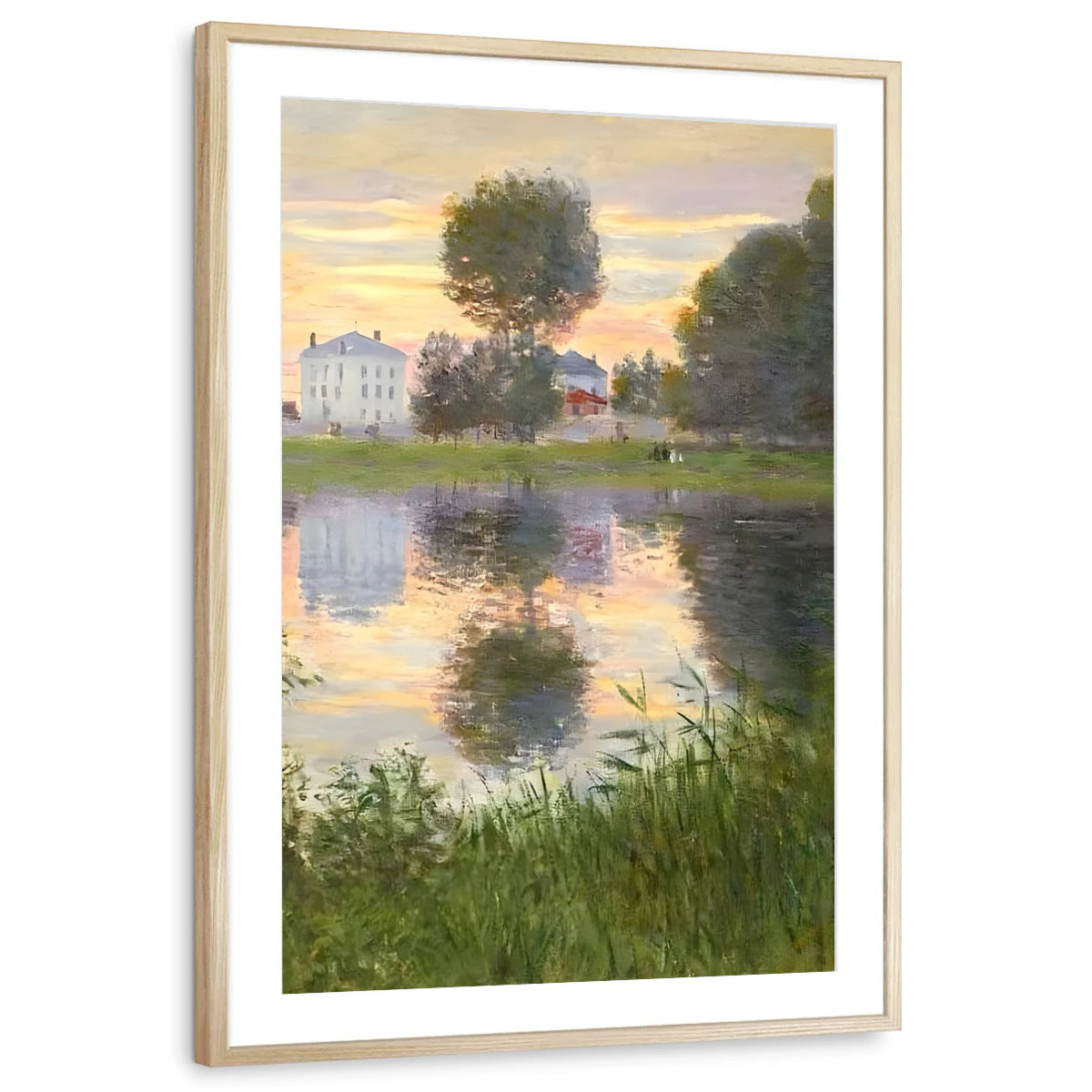 framed-print-natural-wood-matted