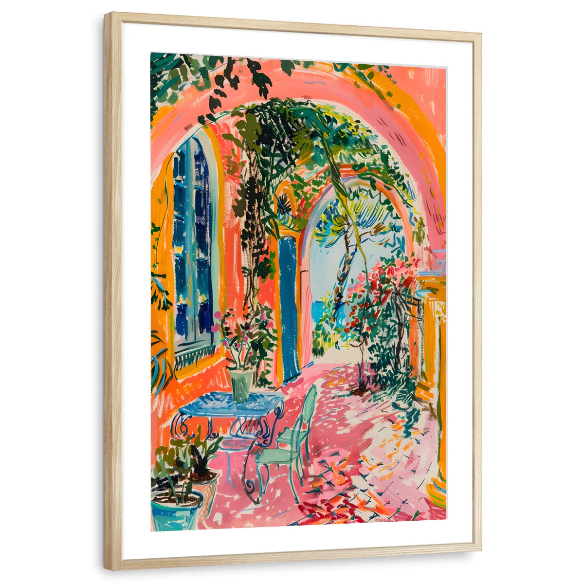framed-print-natural-wood-matted