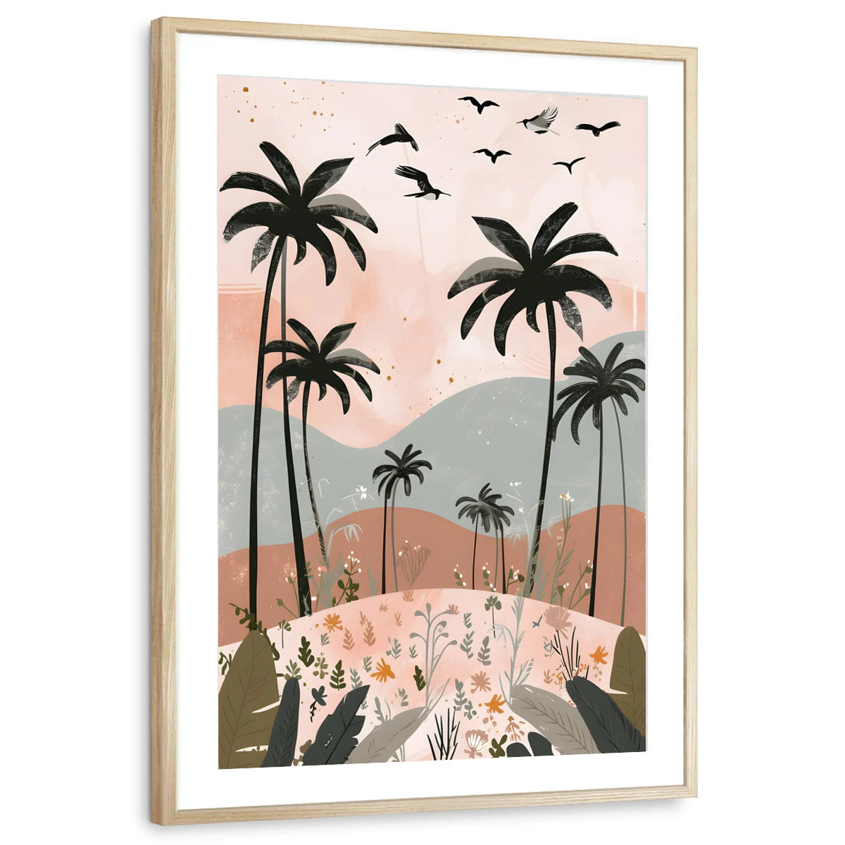 framed-print-natural-wood-matted