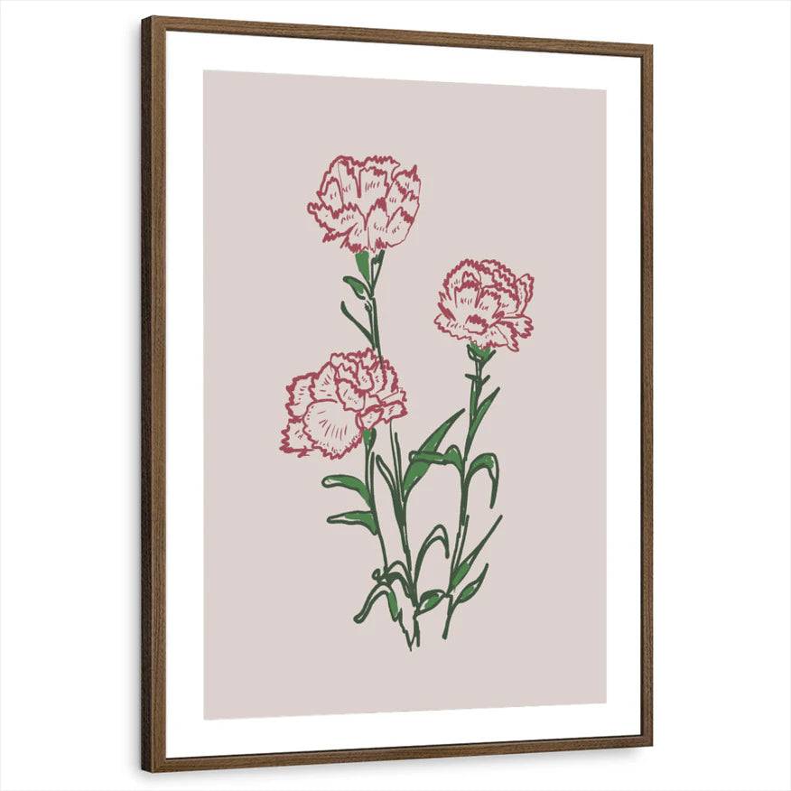 framed-print-brown-walnut-matted