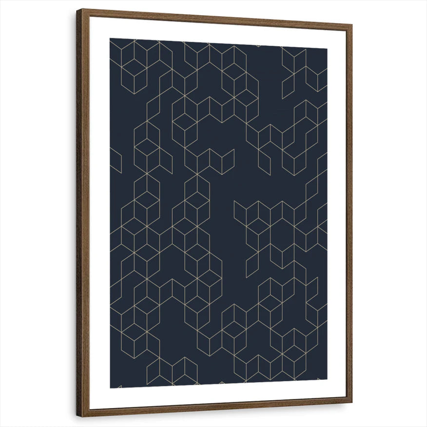 framed-print-brown-walnut-matted