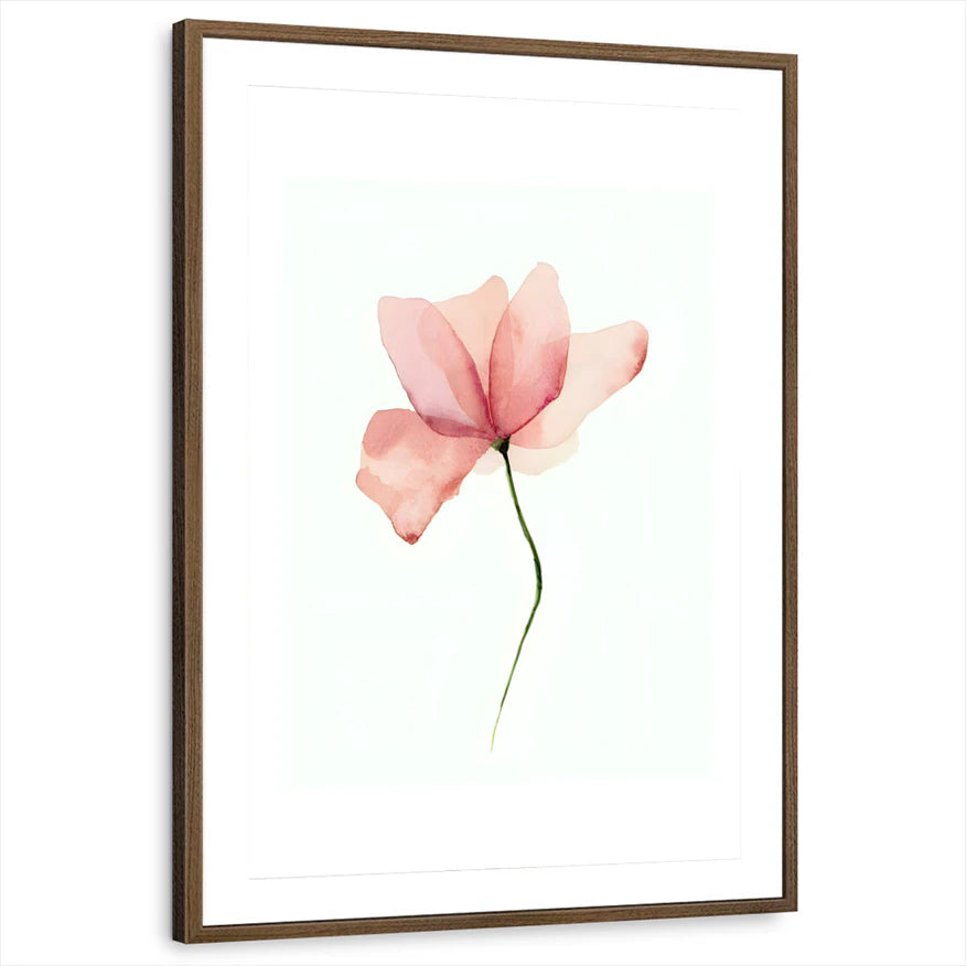 framed-print-brown-walnut-matted