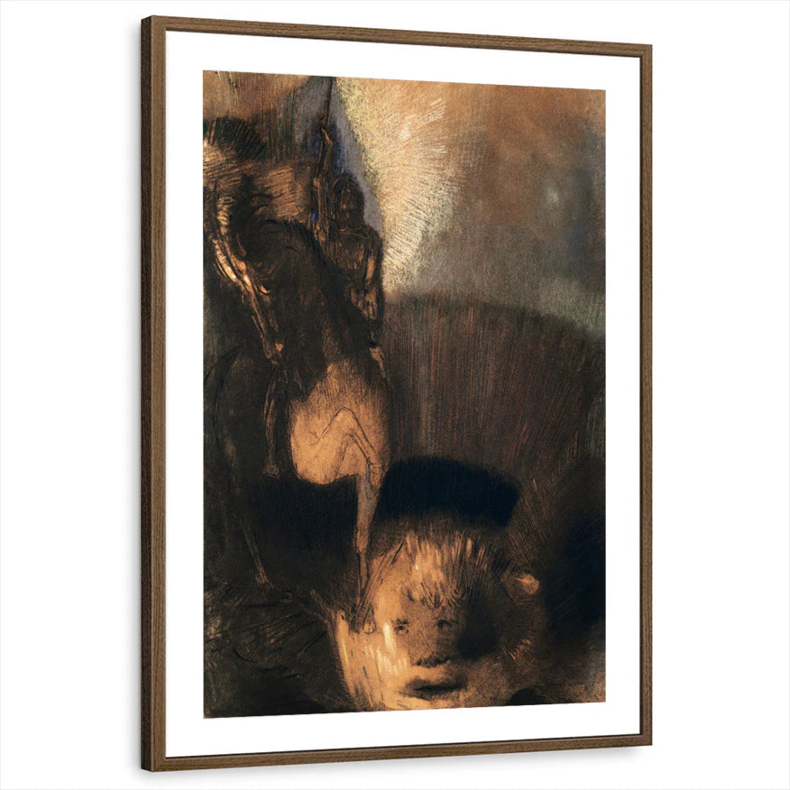 framed-print-brown-walnut-matted