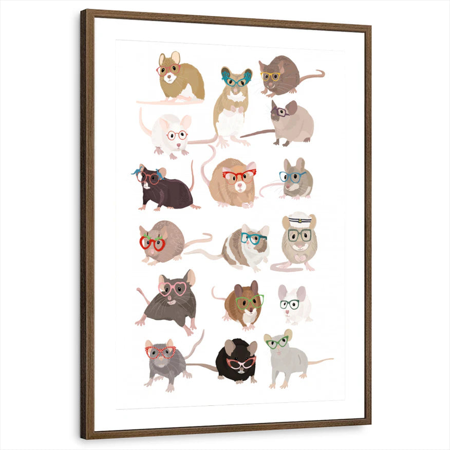 framed-print-brown-walnut-matted