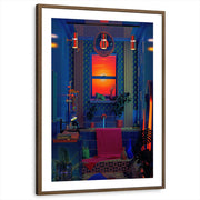 framed-print-brown-walnut-matted