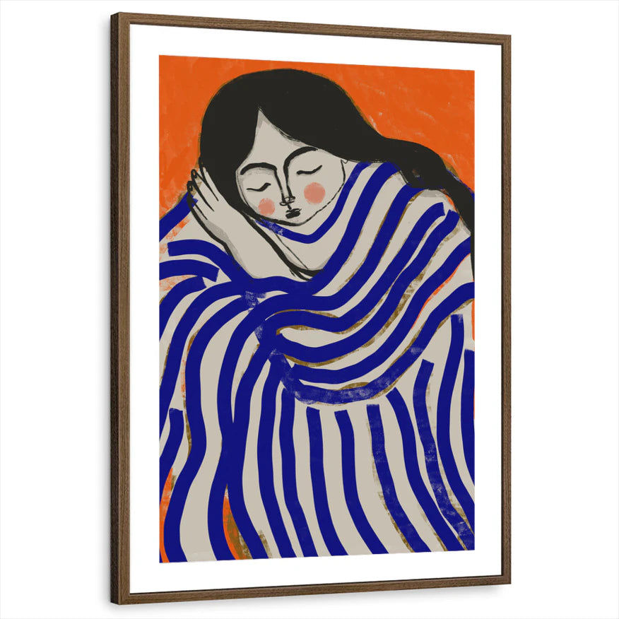 framed-print-brown-walnut-matted