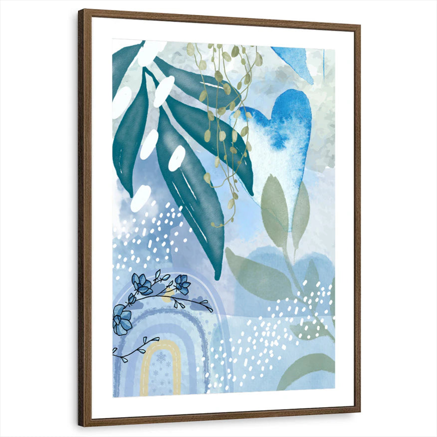 framed-print-brown-walnut-matted