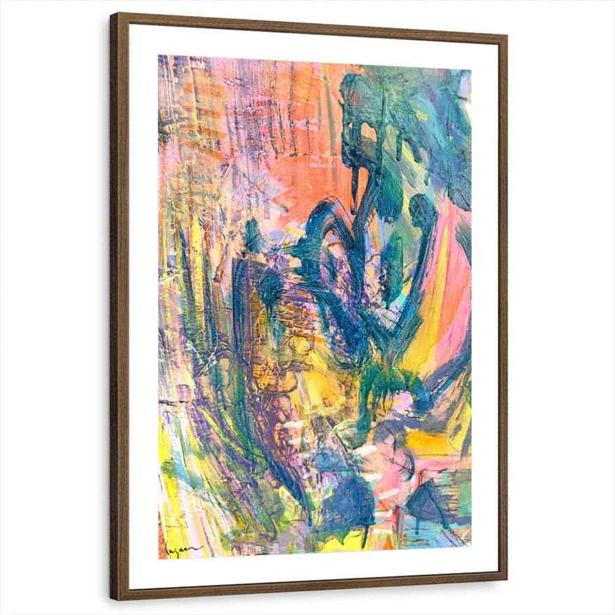 framed-print-brown-walnut-matted