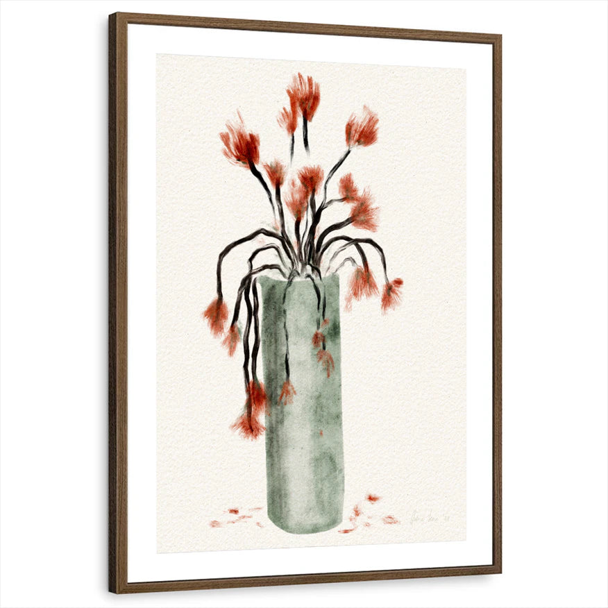 framed-print-brown-walnut-matted