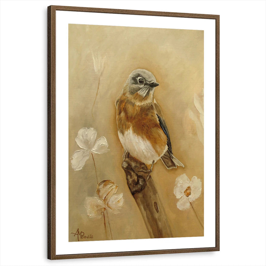 framed-print-brown-walnut-matted