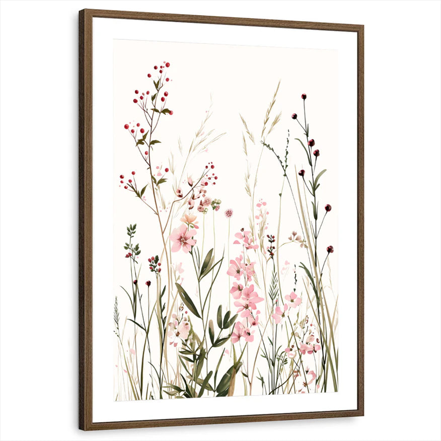 framed-print-brown-walnut-matted
