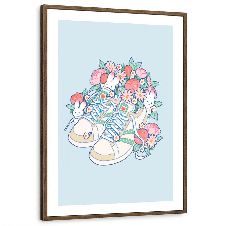 framed-print-brown-walnut-matted