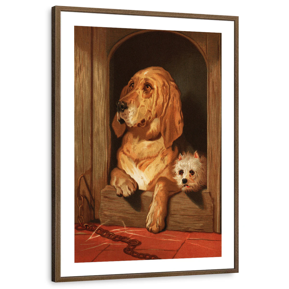 framed-print-brown-walnut-matted