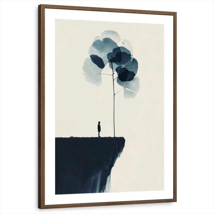 framed-print-brown-walnut-matted