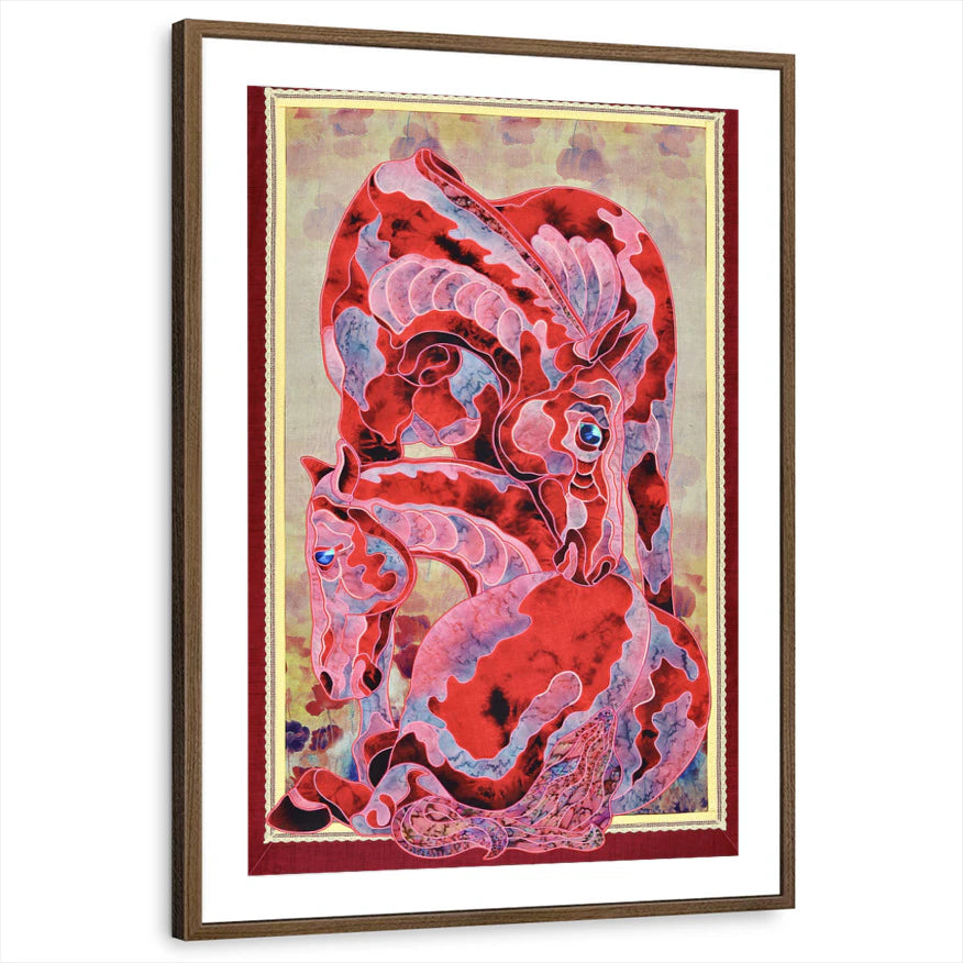 framed-print-brown-walnut-matted