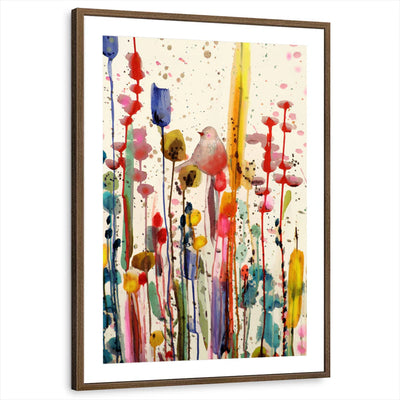 framed-print-brown-walnut-matted
