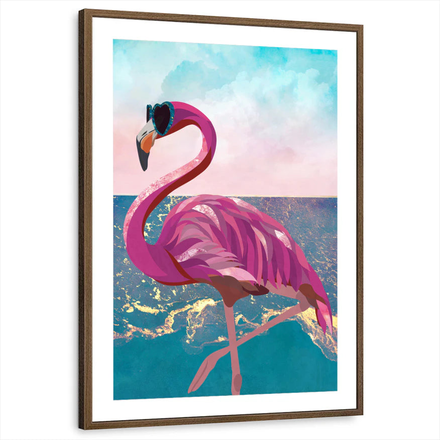 framed-print-brown-walnut-matted