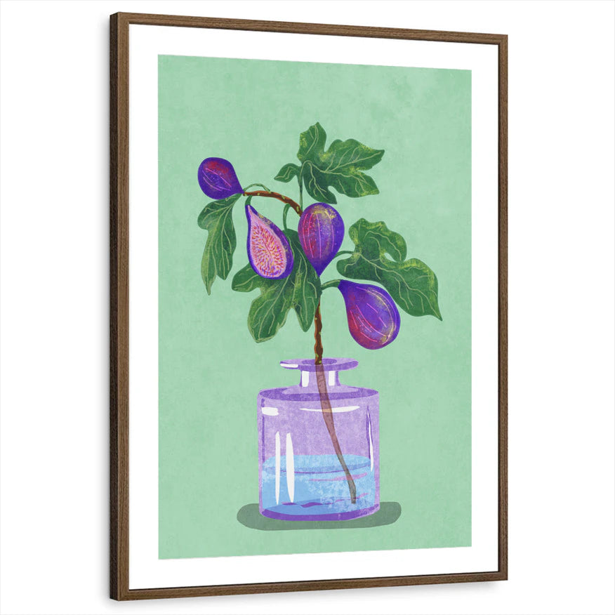 framed-print-brown-walnut-matted