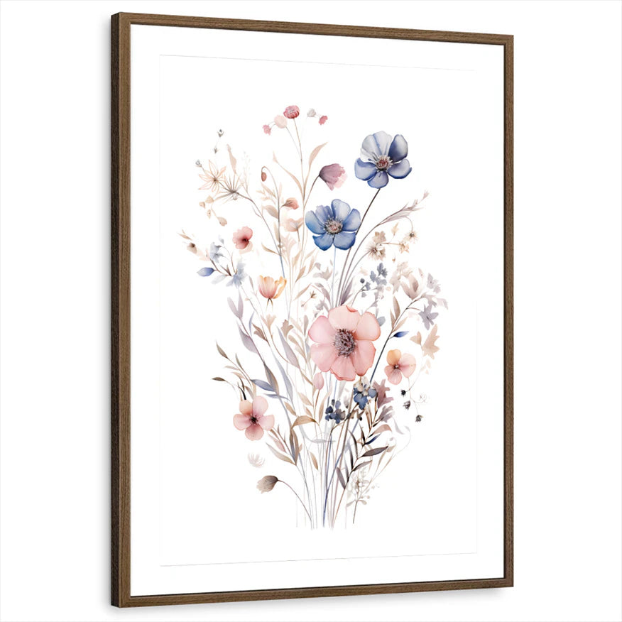 framed-print-brown-walnut-matted