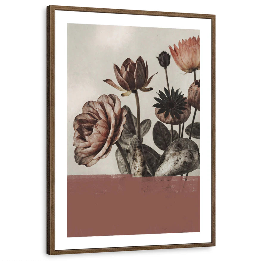 framed-print-brown-walnut-matted