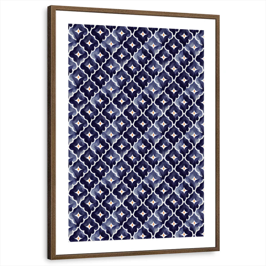 framed-print-brown-walnut-matted
