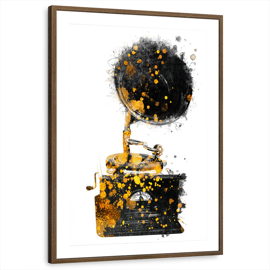 framed-print-brown-walnut-matted