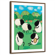 framed-print-brown-walnut-matted