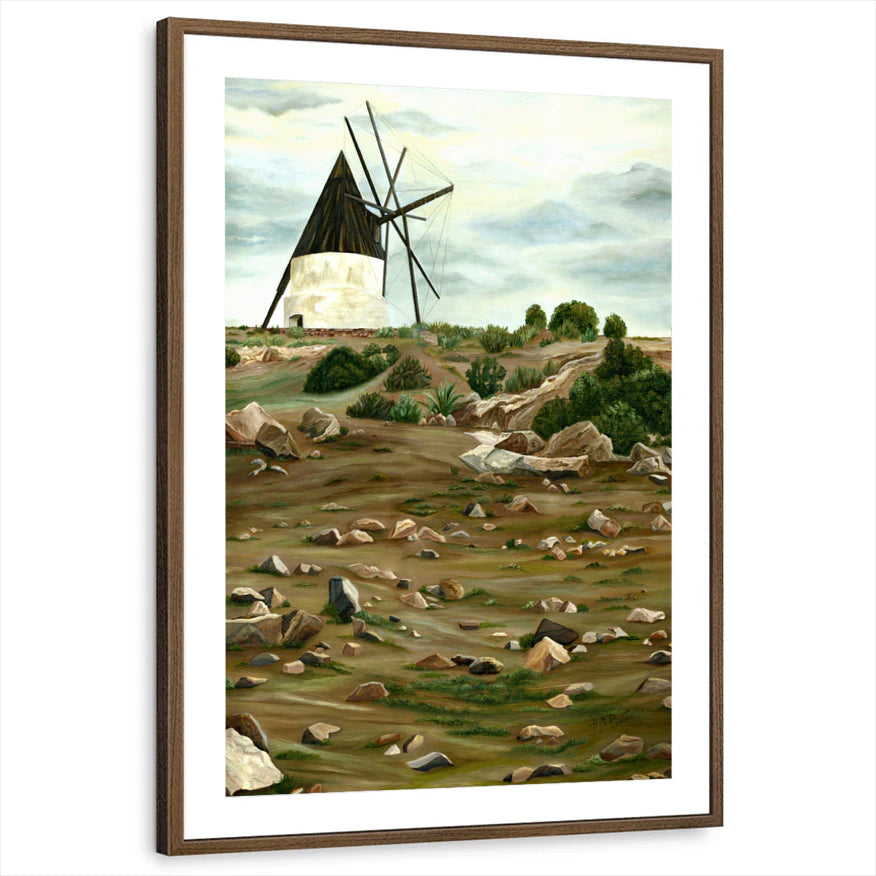 framed-print-brown-walnut-matted