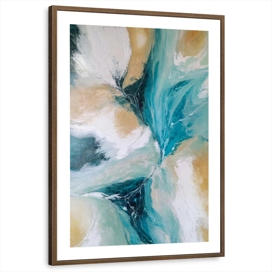 framed-print-brown-walnut-matted