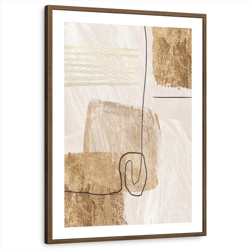 framed-print-brown-walnut-matted