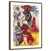 framed-print-brown-walnut-matted