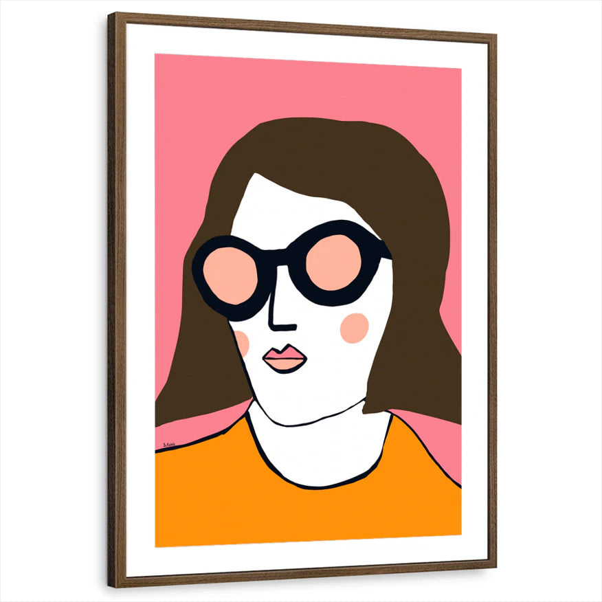 framed-print-brown-walnut-matted