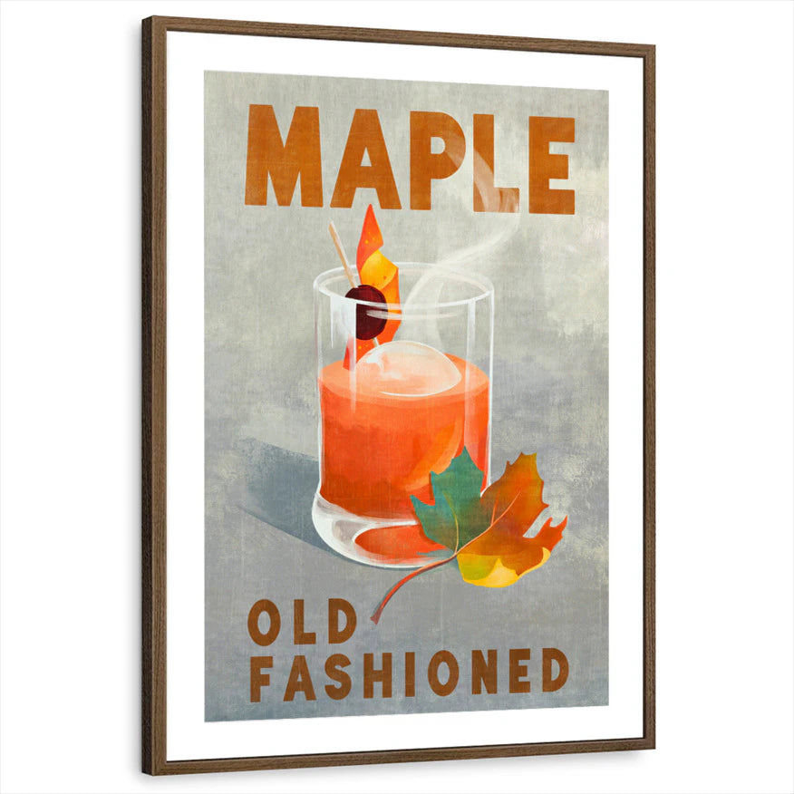 framed-print-brown-walnut-matted
