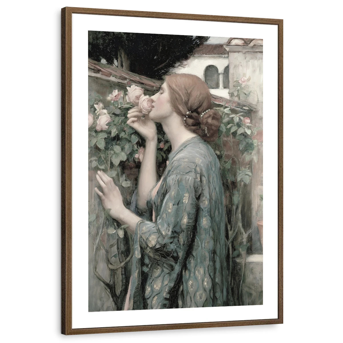 framed-print-brown-walnut-matted