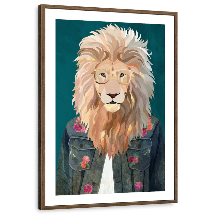 framed-print-brown-walnut-matted