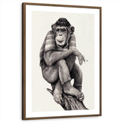 framed-print-brown-walnut-matted
